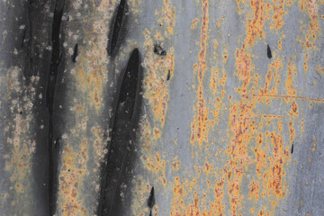 .Iron, rusty texture.