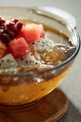 Sichuan traditional snack ice powder