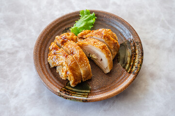 鶏肉のアスパラチーズ巻