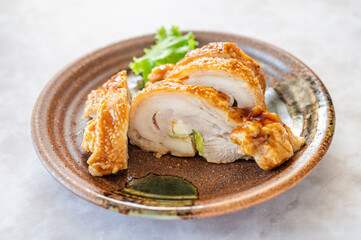 鶏肉のアスパラチーズ巻