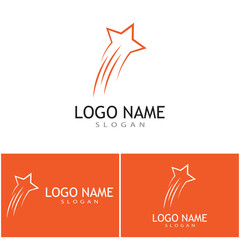 Star icon Template vector illustration design