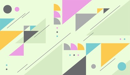 Creative geometric vector background design