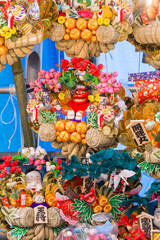 酉の市　熊手　神社　縁起物　商売繁盛　縁日