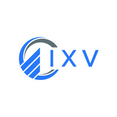 IXV letter logo design on white background. IXV  creative initials letter logo concept. IXV letter design.

