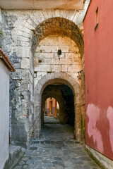 Fototapeta na wymiar Marina's Grande door - Sorrento, Italy