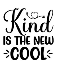 Fototapeta premium Kindness t shirt design