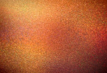 Old golden sanded shimmer textured background with holographic effect.