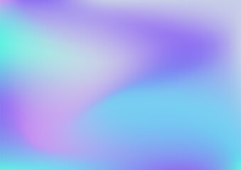Blue pink purple green orange gradient abstract blurred background