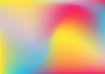 Modern vivid vibrant neon gradient blurred abstract background
