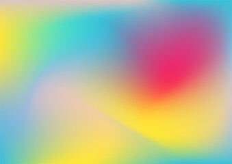 Modern vivid vibrant neon gradient blurred abstract background