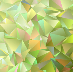 Fototapeta na wymiar Colorful geometric abstract background. 3d vector wallpaper
