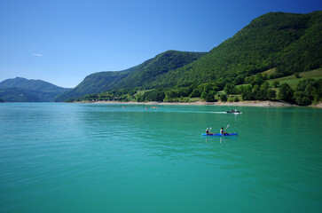Lac du monteynard - isère