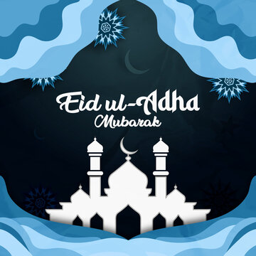 Eid Ul Adha Vector Design Premium