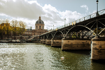 view of the seine in paris