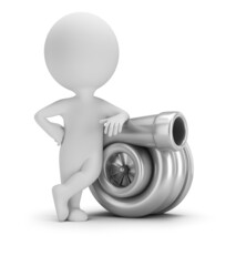 3d small people - turbocharger