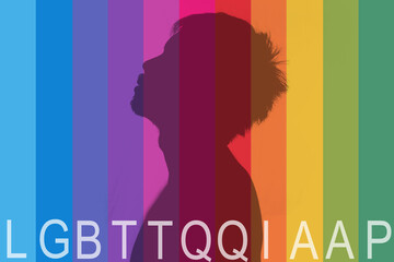 background color image gender diversity Also known as LGBTQ, it stands for LGBTQ consonants: Lesbian, Gay, Bisexual, Transgender, and Queer.