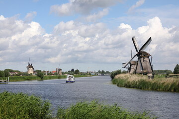 Holland Kinderdijk Mühlen