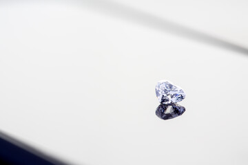 Heart Cut Diamond , diamond heart shape, D colour, Colorless