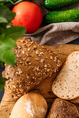 bread with sunflower seeds
