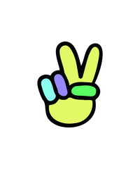 Obraz premium Hand illustration