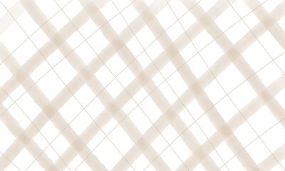 墨　チェック柄　モカ