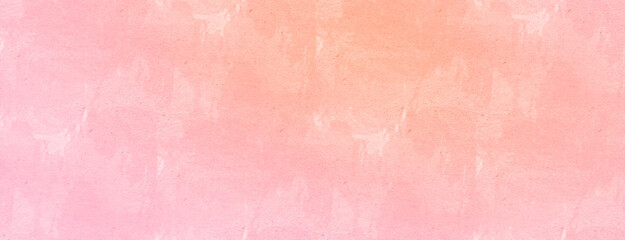 Pastel color watercolor stains on kraft paper texture. Subtle femnine pink and orange tones. Best background for Mother's Day, Valentine's Day, Easter, Pride Month. 