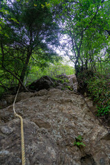 十二ヶ岳の岩稜帯