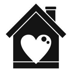 House charity icon simple vector. Web help