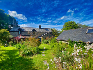 Cottage and garden in Cornwall