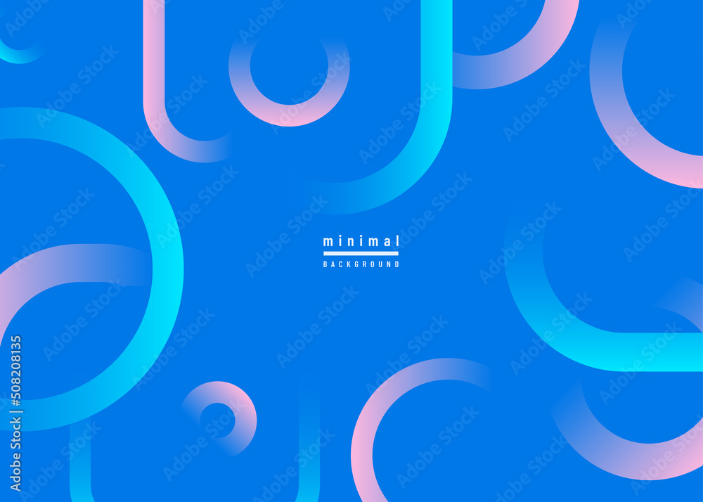 Poster minimal abstract geometric vector background. simple pattern with