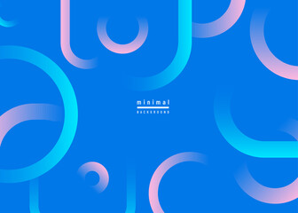 Minimal abstract geometric vector background. Simple pattern with