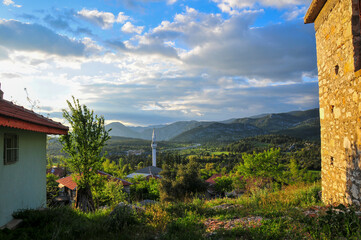Mountain villages, Turkey.