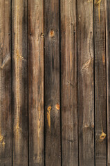 wall of wooden boards old weathered texture