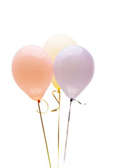 balloons isolated
