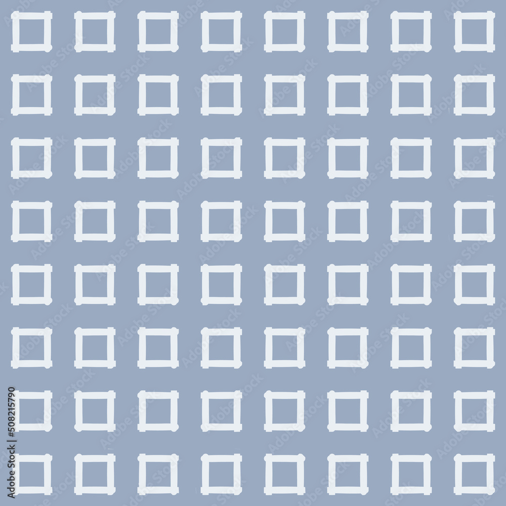 Aufkleber minimal pattern of white window shapes. vector interior design for home and wallpaper.