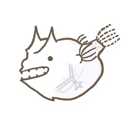 R:もっとメルヘンな水族館☆深海魚　ユウレイオニアンコウ①