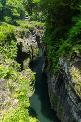 Fototapeta na wymiar 高千穂峡の景観
