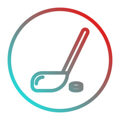 stick ice hockey icon