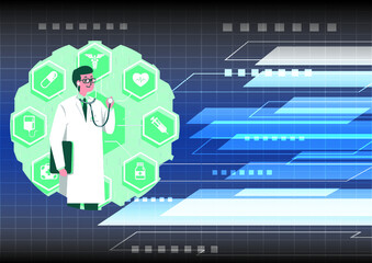 business man with laptop