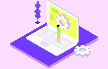 social network concept