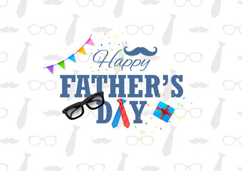 Holiday greetings background for Happy Father s Day