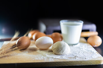 Mother will prepare bakery products for her children