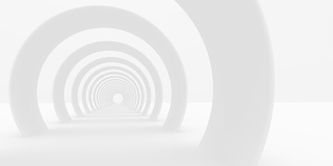 abstract circles background - web banner