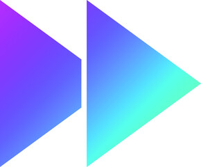 Forward Vector Icon Design Illustration