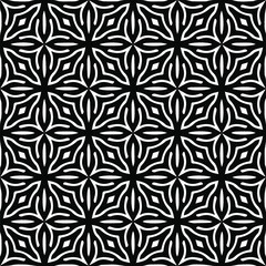 Abstract background with black and white pattern. Unique geometric vector swatch. Perfect for site backdrop, wrapping paper, wallpaper, textile and surface design. 