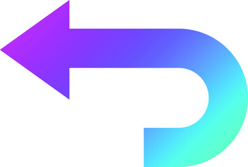 Undo Vector Icon Design Illustration