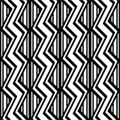 Abstract background with black and white pattern. Unique geometric vector swatch. Perfect for site backdrop, wrapping paper, wallpaper, textile and surface design. 