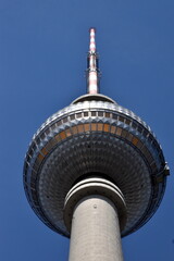 Spitze des Berliner Fernsehturms 