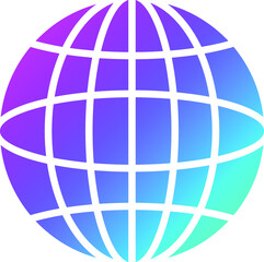 Global Communications Vector Icon Design Illustration