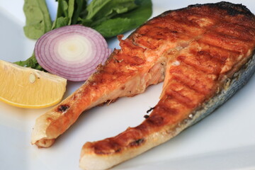 grilled salmon